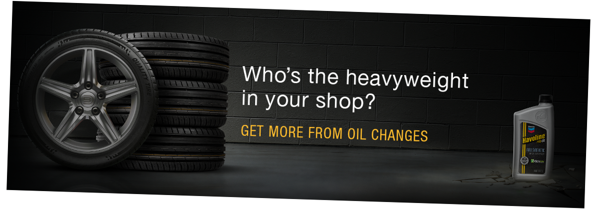 Oil change header image