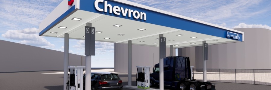 The Lowdown on Lower-Carbon, Heavy-Duty Fuels Gas Station