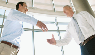 Buy In to Buy-In Hand Shake
