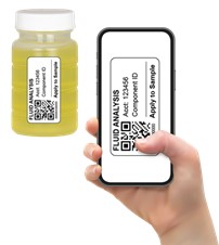 Condition Monitoring Through LubeWatch Fluid Analysis Test Tube