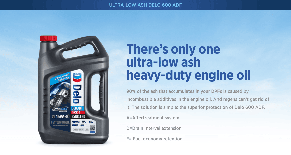 Ultra low ash heavy duty engine oil Ultra low ash heavy duty engine oil