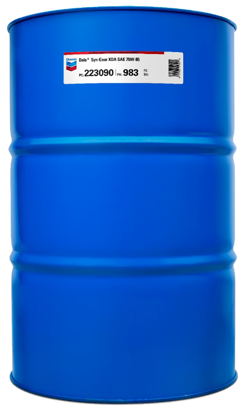 Delo Syn Gear XDA Gear Oil Chevron Lubricants Canada