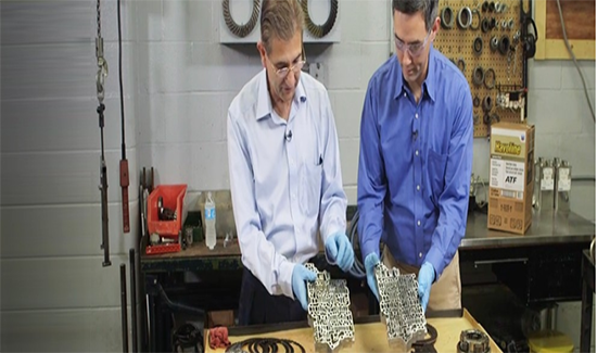 Men at workbench