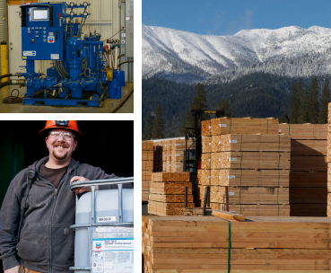 lumber company machinery
