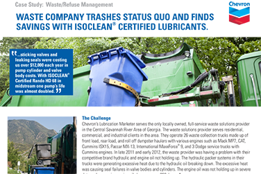 ISOCLEAN Precision Waste Case Study